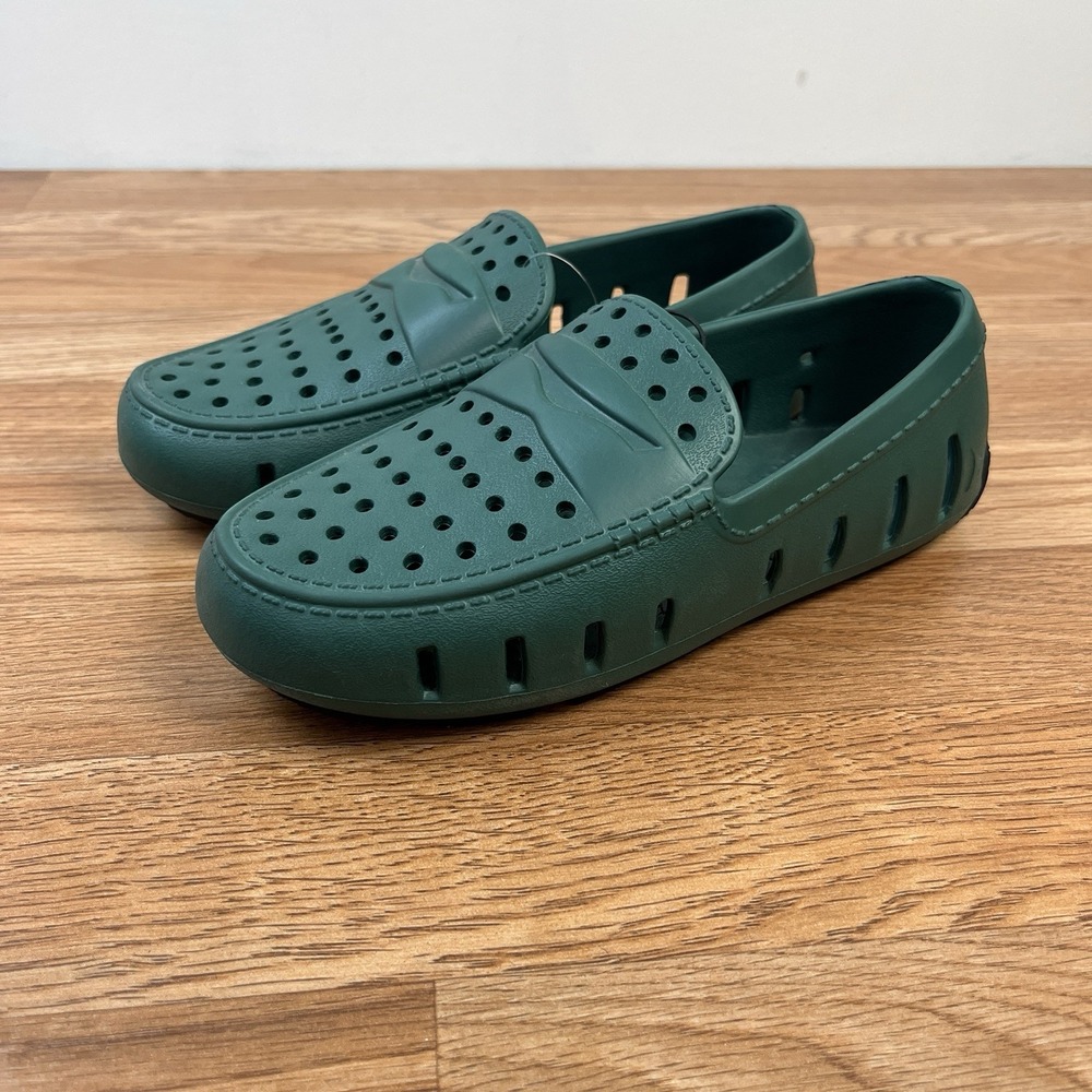 Floafers Prodigy-3 Forest‎ Green/Black Loafers Shoes Big Kids Size 3 NEW